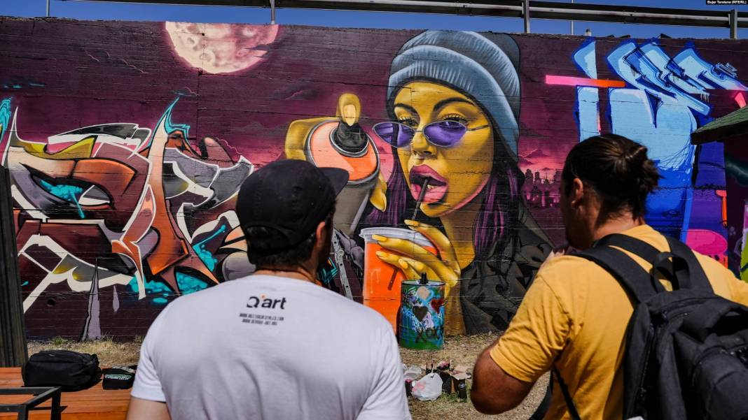 Grafiti festivali ziyaretçileri mest etti 4